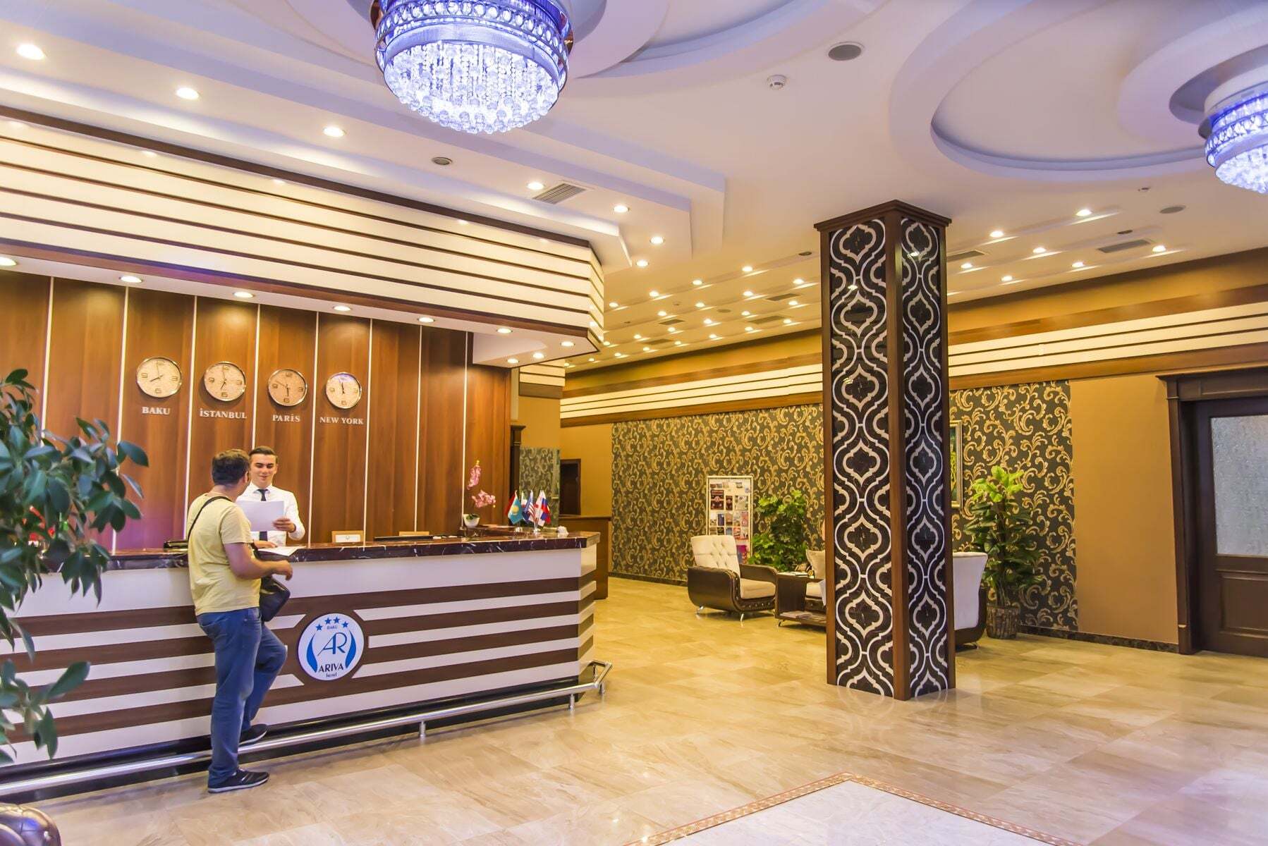 Ariva Hotel 巴库 外观 照片